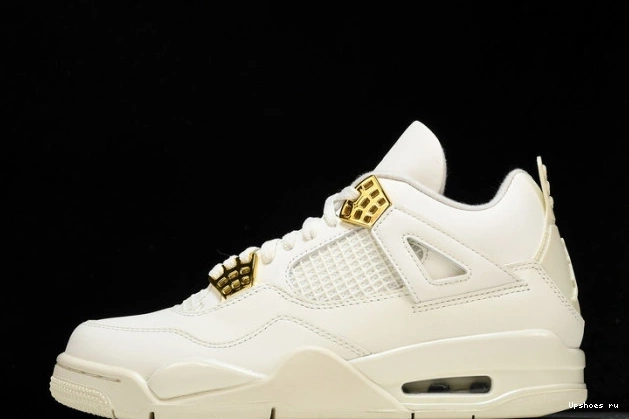 AQ9129-170 Gold Retro 4 Jordan Metallic 0803